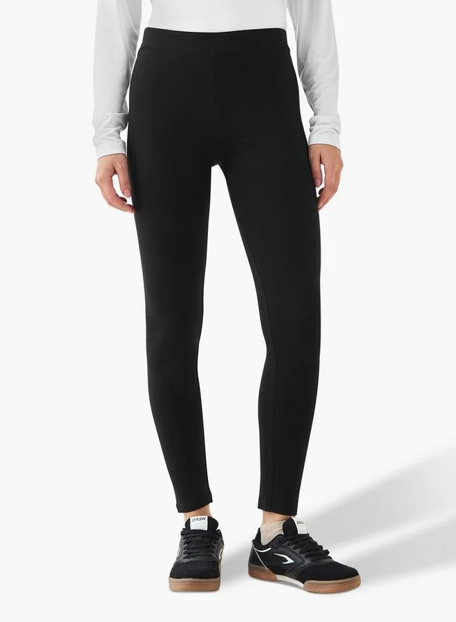 Splash FAV Pack of 2 Elasticated Full Length Leggings